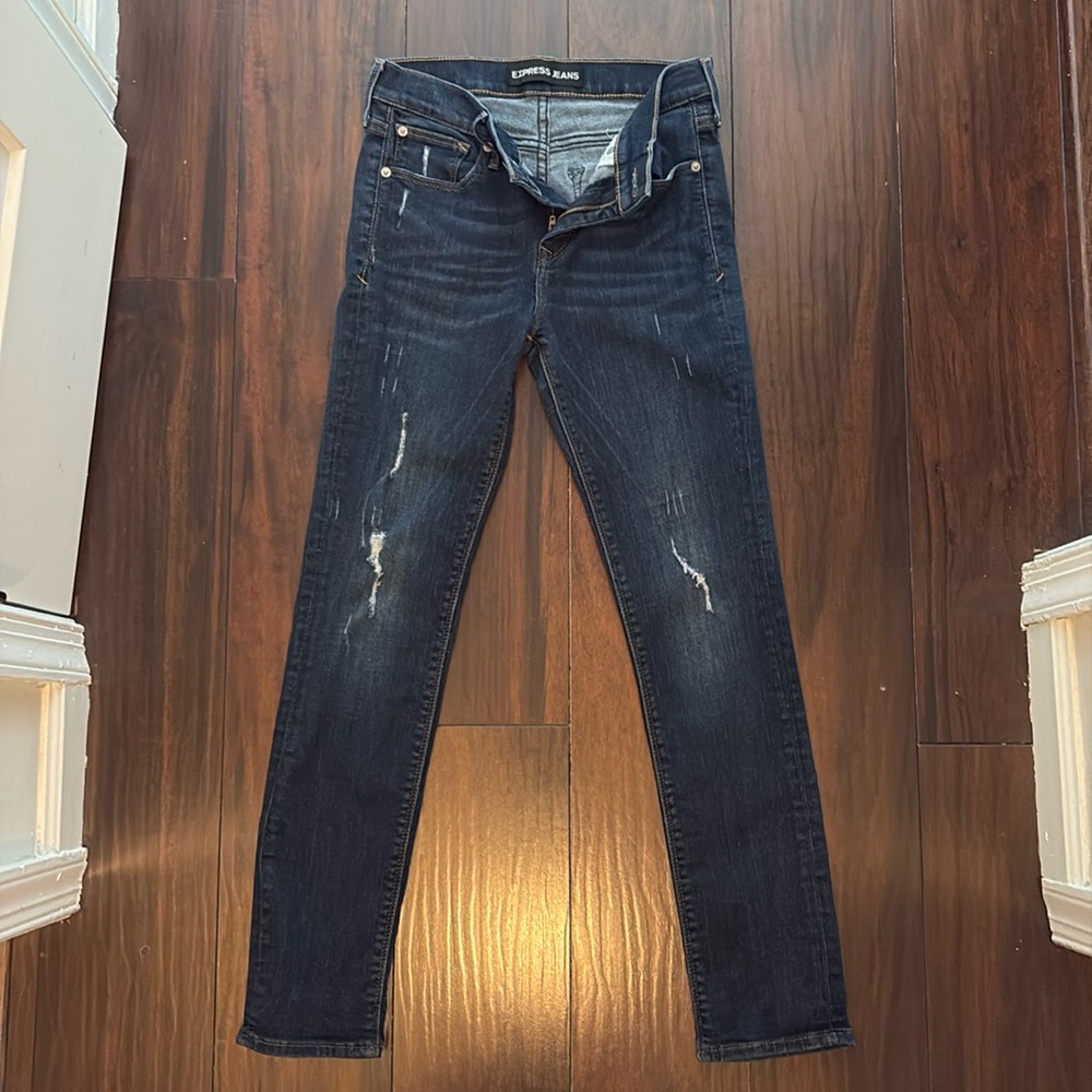 Express Super Skinny Jeans - Size 2S
